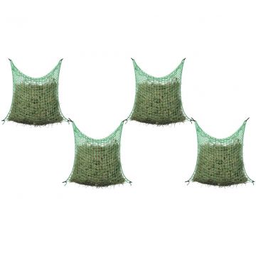 Мрежи за сено, 4 бр, квадратни, 0,9x1,5 м, PP