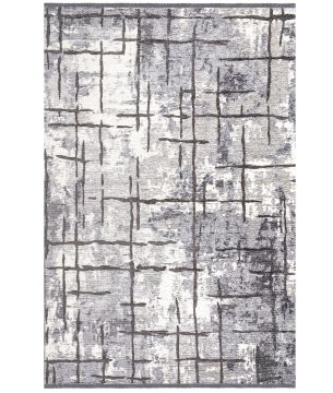 Килим (190 x 290) 23187A - Сиво