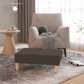 Табуретка Wise, кафява, 78x56x32 см, текстил