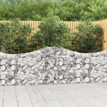 Габионни кошници арка 40 бр 200x30x80/100 см поцинковано желязо