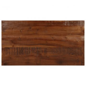 Плот за маса 110x50x2,5 см правоъгълен регенерирано дърво масив