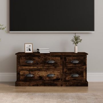 ТB шкаф, опушен дъб, 100x35,5x45 см, инженерно дърво