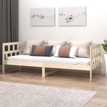 Дневно легло Marks, борово дърво масив, 80x200 см