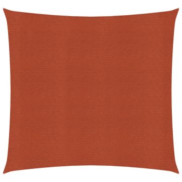 Платно-сенник, 160 г/м², квадратно, теракота, 4,5x4,5 м, HDPE