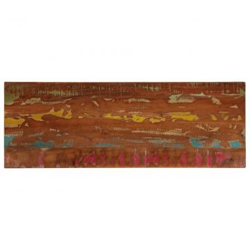 Плот за маса 140x60x1,5 см правоъгълен регенерирано дърво масив