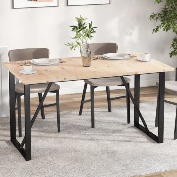 Плотове за маси, 3 бр, 80x47x2,5 см, правоъгълни, бор масив