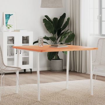Плот за маса 90x90x2,5 см квадратен масивен бук