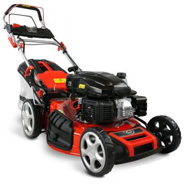 HECHT 554 SXE Бензинова самоходна косачка с функция мулчиране 5.9 к.с 53 см