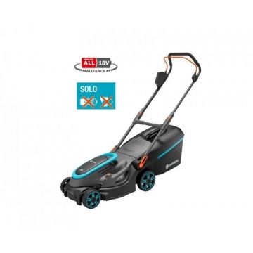 Акумулаторна косачка Gardena Powermax 37/36V P4A Solo, 18 V, 37 см, без батерия и зарядно устройство (14638-55)