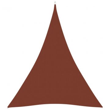 Платно-сенник, Оксфорд плат, триъгълно, 3x4x4 м, теракота