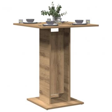 Маса за бистро Artisan Oak 60x60x75 cm Инженерна дървесина