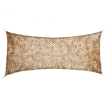 Камуфлажна мрежа с чанта за съхранение, 312x140 см, пясъчен