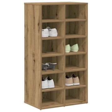 Рафт за обувки Artisan Oak 54x34x100,5 cm Инженерна дървесина
