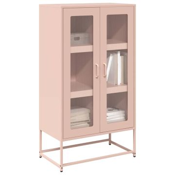 Висока дъска Pink 68x39x123 cm Стомана
