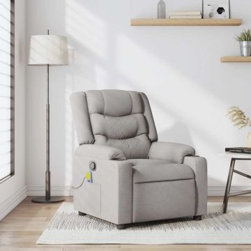 Масажен стол за лежанка Cloud Grey Fabric