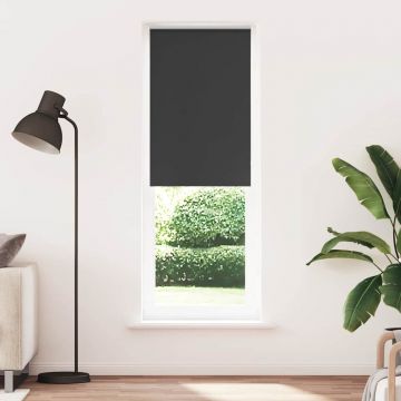 Ролетна щора Blackout черна 70x230 см ширина на тъканта 65,7 см