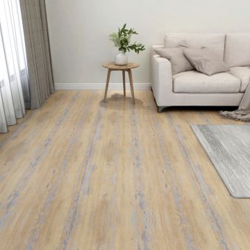 Самозалепващи подови дъски 20 бр PVC 1 Alaina,86 м² кафяви