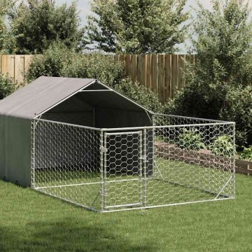 Открита кучешка колиба с бягаща пътека 5x2x1,5 m