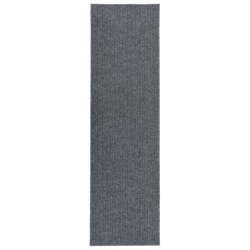 Абсорбиращо мръсотията килимче, 100x400 см, сиво