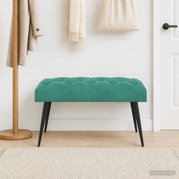 Пейка с копчета Тюркоаз 80 x 40 x 46 см Кадифе