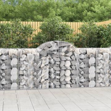 Габионни кошници арка 12 бр 200x50x100/120см поцинковано желязо