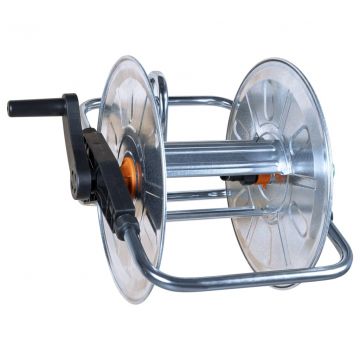 Макара за маркуч стенен монтаж за 50 м 1/2" и 35 м 3/4" стомана