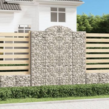 Габионни кошници арка 15 бр 200x50x220/240см поцинковано желязо