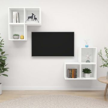 Комплект ТВ шкафове от 4 части Coffey