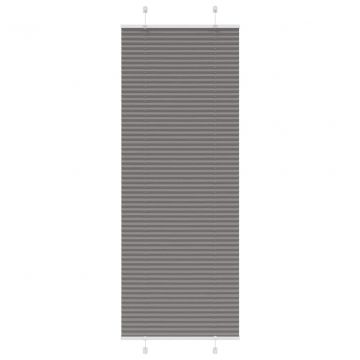 Плисирана щора Антрацит 70x200 cm Ширина на плата 69,4 cm