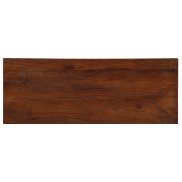 Плот за маса 80x20x3,8 см правоъгълен регенерирано дърво масив