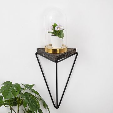 Стенен рафт Rosaceae Black
Тъмен орех