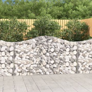 Габионни кошници арка 11 бр 200x30x100/120см поцинковано желязо