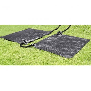 Intex Соларни нагреватели, 2 бр, PVC, 1,2x1,2 м, черни, 28685