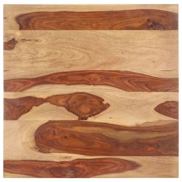 Плот за маса, шишамово дърво масив, 25-27 мм, 60x60 cм