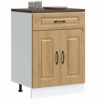 Кухненски шкаф, "Kalmar", дъб артизан, инженерно дърво