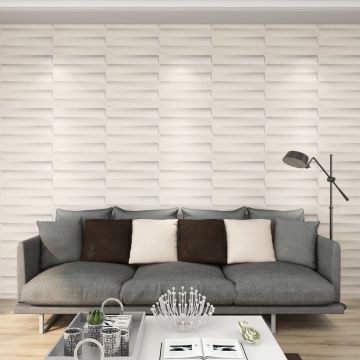 24 бр стенни панели 3D 0 Nawal,5x0,5 м 6 м²