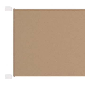 Вертикален сенник, таупе, 60x270 см, оксфорд плат