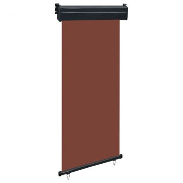 Вертикална тента за балкон, 80x250 см, кафява