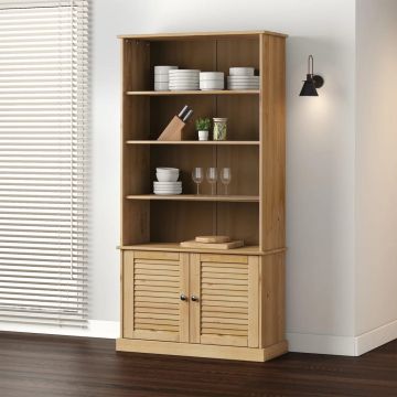 Етажерка за книги VIGO 85x35x170 см бор масив