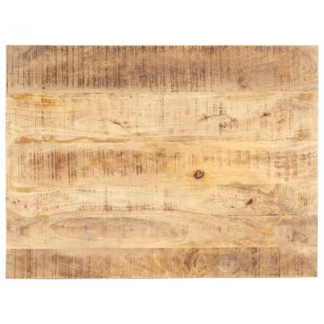 Плот за маса, мангово дърво масив, 15-16 мм, 70x60 cм