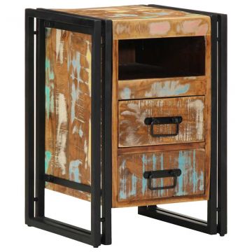 Нощно шкафче 40x40x59 см Масивна дървесина
