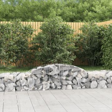 Габионни кошници арка 17 бр 300x50x40/60 см поцинковано желязо