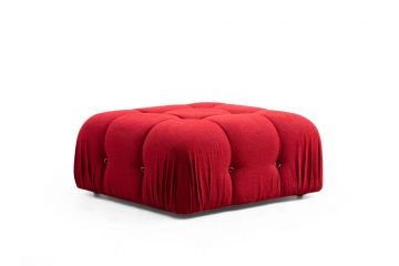 Tuffet Bubble Pouffe – Червено