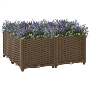 Повдигната леха Butt, 80x80x38 см, полипропилен
