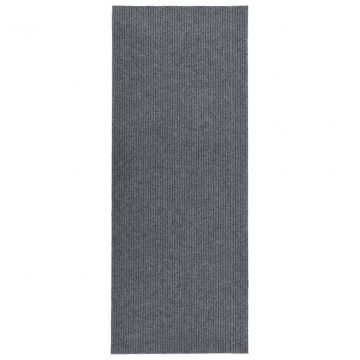 Абсорбиращо мръсотията килимче, 100x300 см, сиво