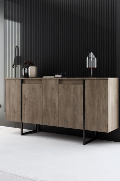 Конзола Luxe, цвят Орех Черен