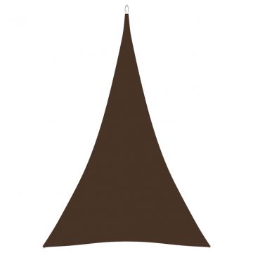 Платно-сенник, Оксфорд плат, триъгълно, 5x6x6 м, кафяво
