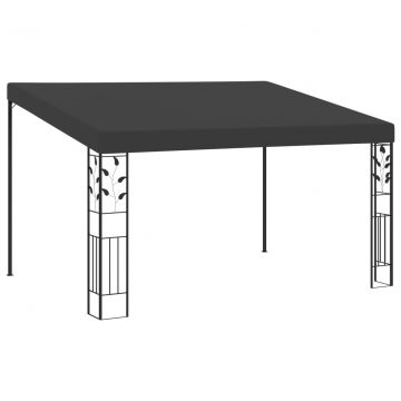 Шатра за стенен монтаж, 4x3x2,5 м, антрацит