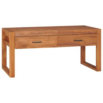 ТВ шкаф Whelan, 100x40x45 см, рециклирано тиково дърво