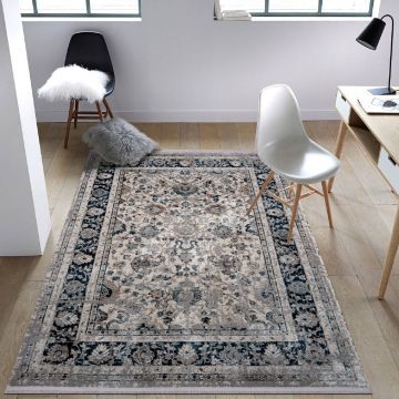 Килим за антре (75 x 150) Bohem 4002 Blue
Cream
Бежово